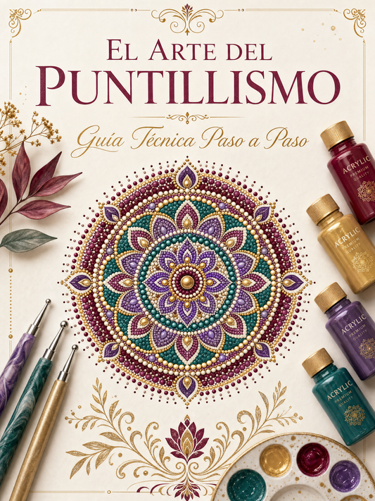 DOMINA EL ARTE DEL PUNTILLISMO + 3 BONOS